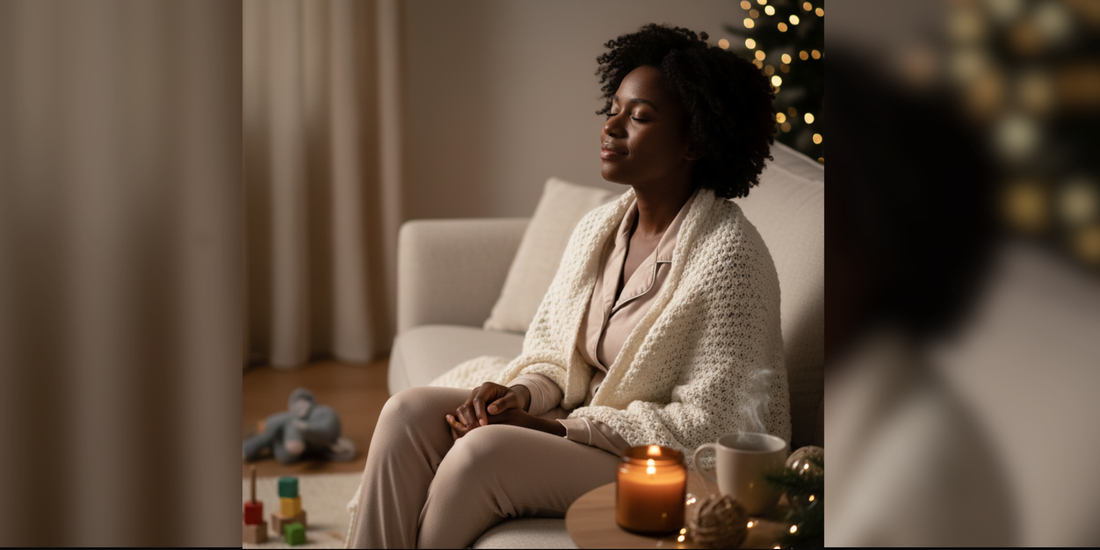 🌿 Holiday Self-Care for Moms: How to Stay Grounded When the Season Gets Busy