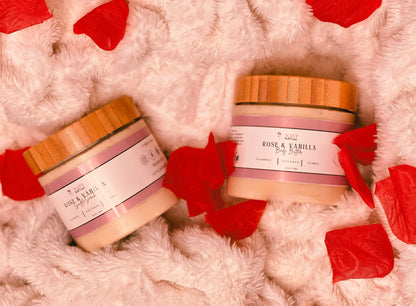 Rose & Vanilla Body Souffle Scrub